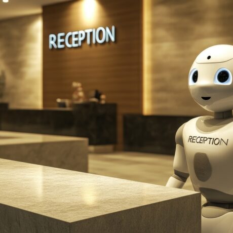 ai front desk for small business