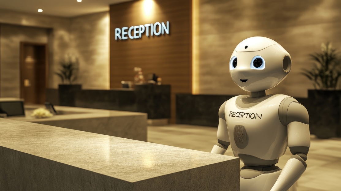 ai front desk for small business
